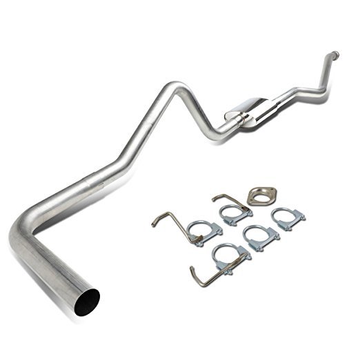 DNA Motoring CBE-CS99-V6V8-3DR Stainless Steel Cat-Back Exhaust System